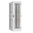  TFA-338010-GMMM-GY  33U, Ш800хГ1000, стеклянная дверь, металлические стенки, металлическая дверь, серый - abloy, скуд, источники бесперебойного питания