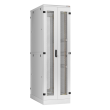  TFA-476010-WHWH-GY  47U, Ш600хГ1000, двустворчатая перфорированная дверь, двухуровневые металлические стенки, двустворчатая перфорированная дверь, серый - abloy, скуд, источники бесперебойного питания