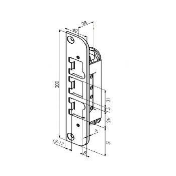 LP713 - abloy, ,   